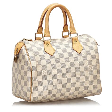 louis vuitton white speedy 25|louis Vuitton Speedy 25 vintage.